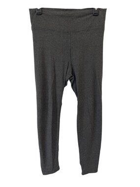 Miik Leggings Small Pull On Elastic Waist High Rise Gray Yoga Active Sportswear